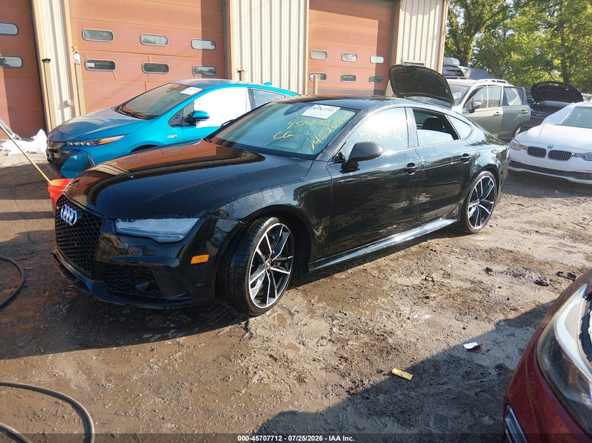 Vin: wuawrafc6hn901589, lot: 46206368, audi rs 7 performance prestige 20172
