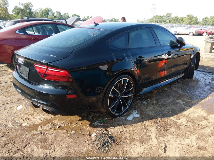 Vin: wuawrafc6hn901589, lot: 46206368, audi rs 7 performance prestige 20174