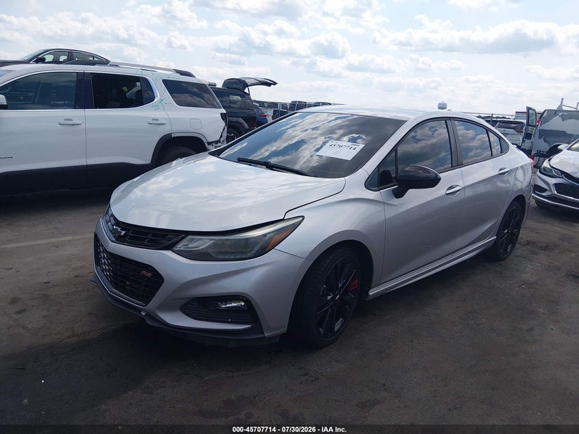 Vin: 1g1be5sm9j7100199, lot: 46206370, chevrolet cruze lt auto 20182