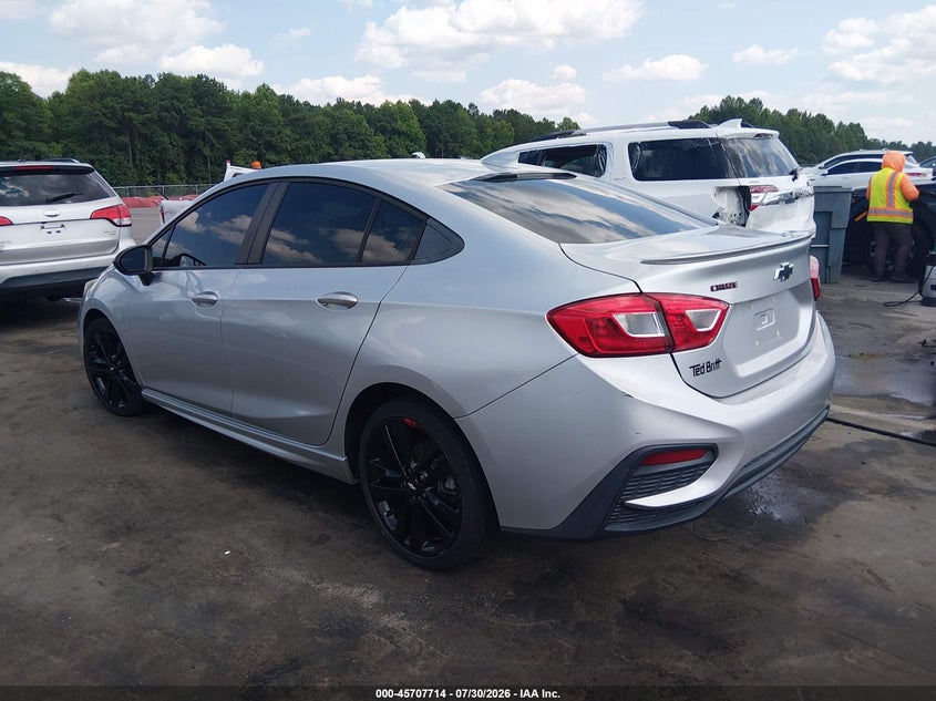 Vin: 1g1be5sm9j7100199, lot: 46206370, chevrolet cruze lt auto 20183
