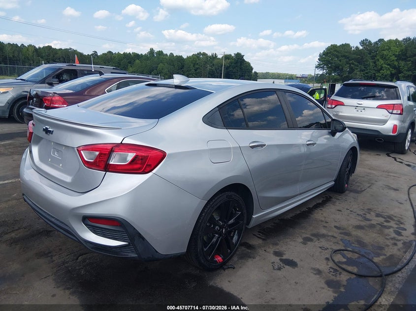 Vin: 1g1be5sm9j7100199, lot: 46206370, chevrolet cruze lt auto 20184