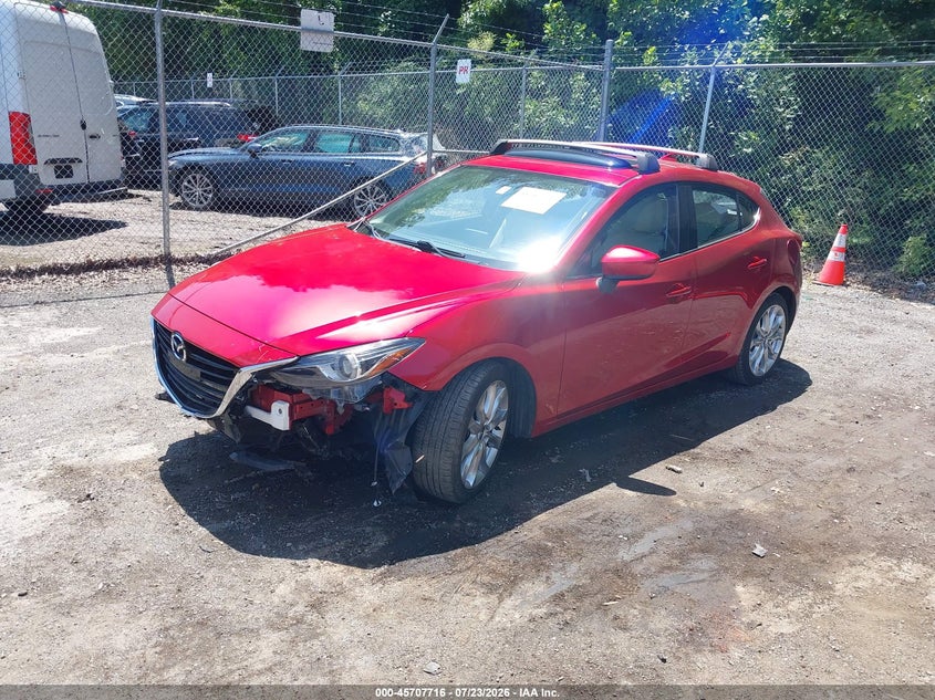 Vin: jm1bm1n35g1349309, lot: 46206372, mazda mazda3 s grand touring 20162