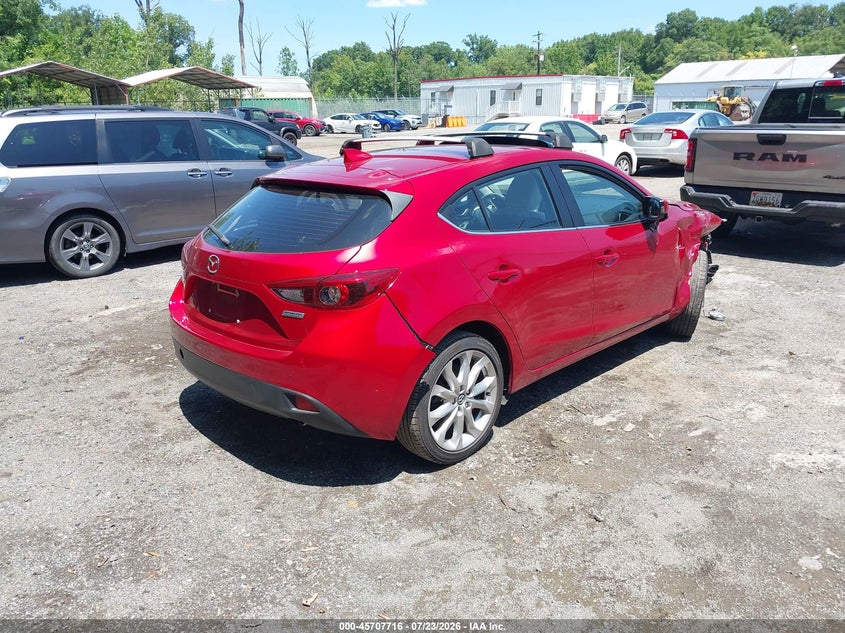 Vin: jm1bm1n35g1349309, lot: 46206372, mazda mazda3 s grand touring 20164