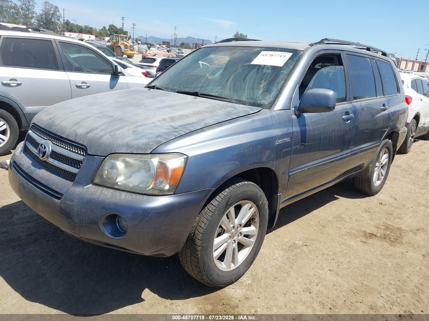 2006 TOYOTA HIGHLANDER HYBRID auction photo 2