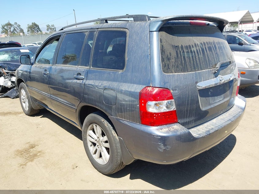 2006 TOYOTA HIGHLANDER HYBRID auction photo 3