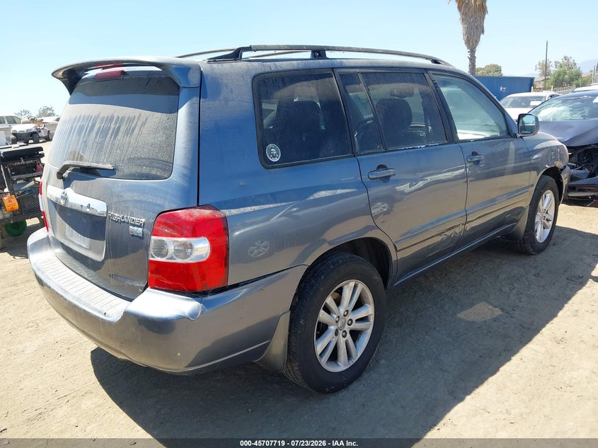 2006 TOYOTA HIGHLANDER HYBRID auction photo 4