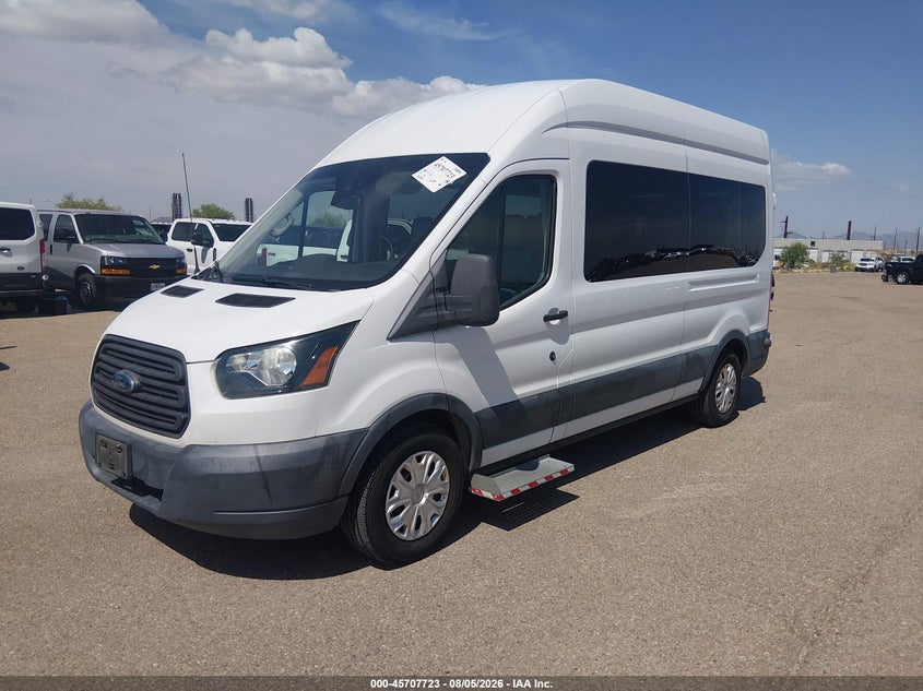2018 FORD TRANSIT WAGON 3.7L V-6 DOHC, VVT, 275HP