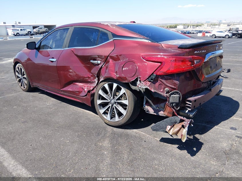 Vin: 1n4aa6ap6gc425687, lot: 46206390, nissan maxima 3.5 platinum/3.5 s/3.5 sl/3.5 sr/3.5 sv 20163
