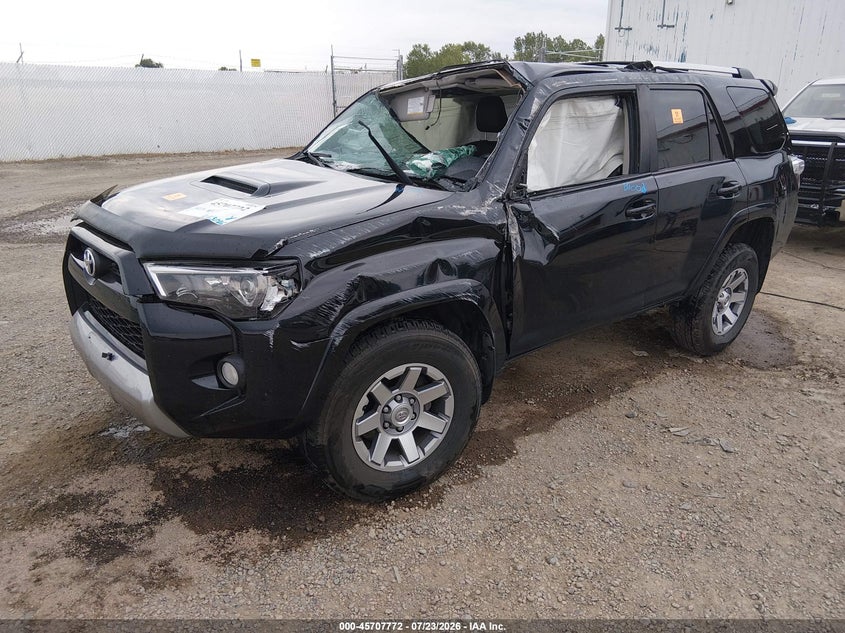 Vin: jtebu5jr6g5345338, lot: 46206428, toyota 4runner trail premium 20162
