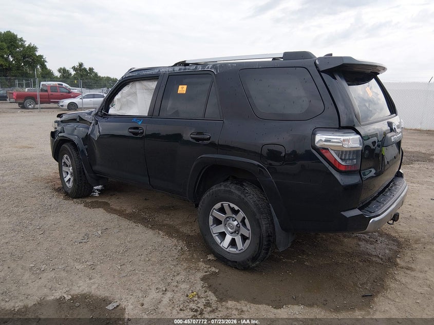 Vin: jtebu5jr6g5345338, lot: 46206428, toyota 4runner trail premium 20163
