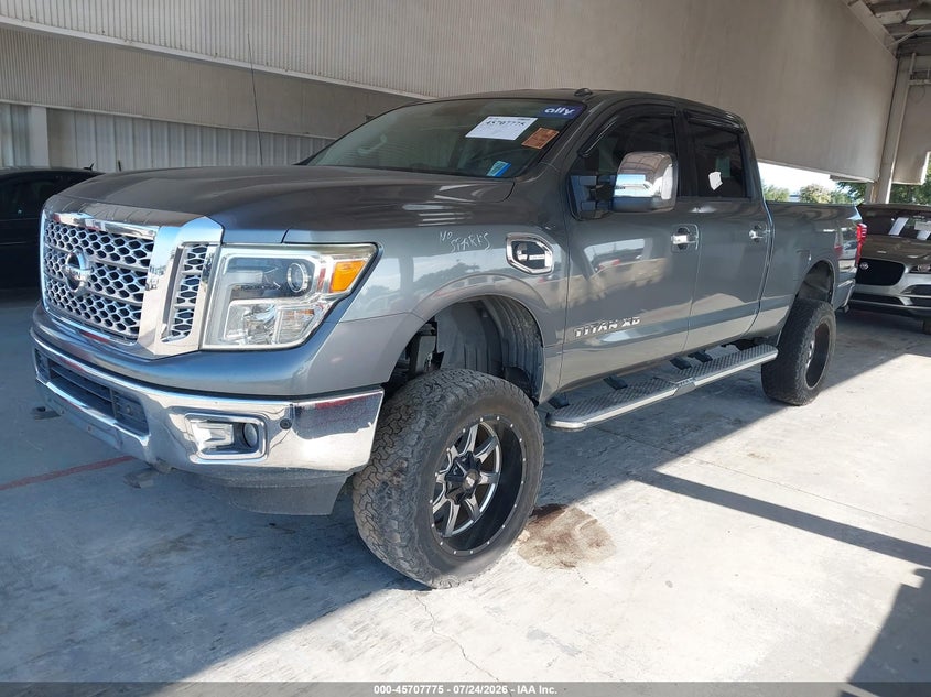 Vin: 1n6ba1f21gn513465, lot: 46206431, nissan titan xd sl diesel 20162