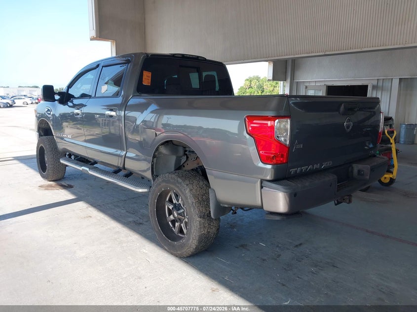 Vin: 1n6ba1f21gn513465, lot: 46206431, nissan titan xd sl diesel 20163