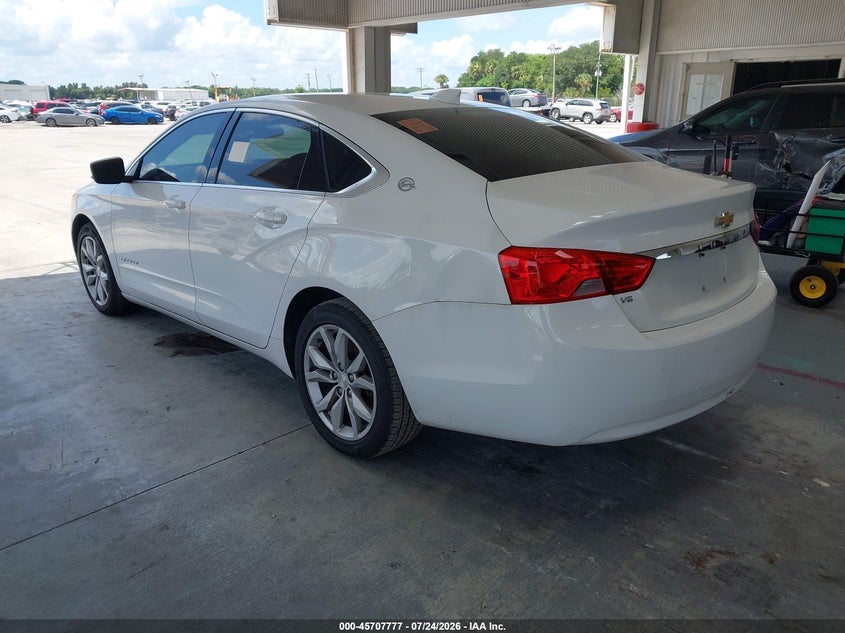 Vin: 2g1115s36g9136552, lot: 46206433, chevrolet impala 2lt 20163