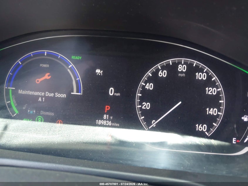 HONDA ACCORD HYBRID 2022 VIN 1HGCV3F21NA030510