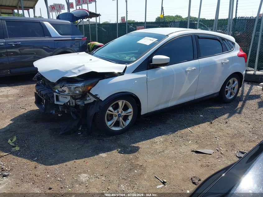 Vin: 1fahp3k23cl182414, lot: 46206460, ford focus se 20122