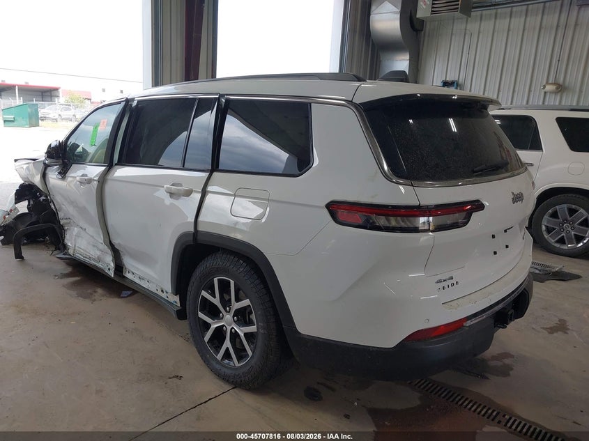 Vin: 1c4rjkbg7r8937730, lot: 46206472, jeep grand cherokee l limited 4x4 20243