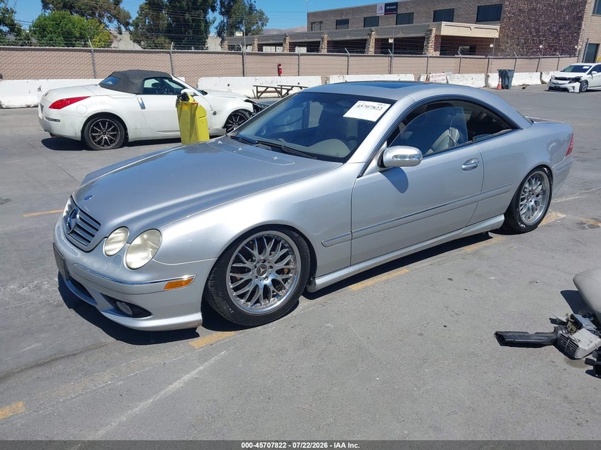 MERCEDES-BENZ CL 500 2004 VIN WDBPJ75J44A040649