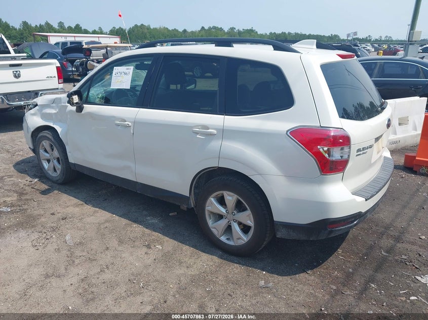 Vin: jf2sjadc5gh488911, lot: 46206519, subaru forester 2.5i premium 20163