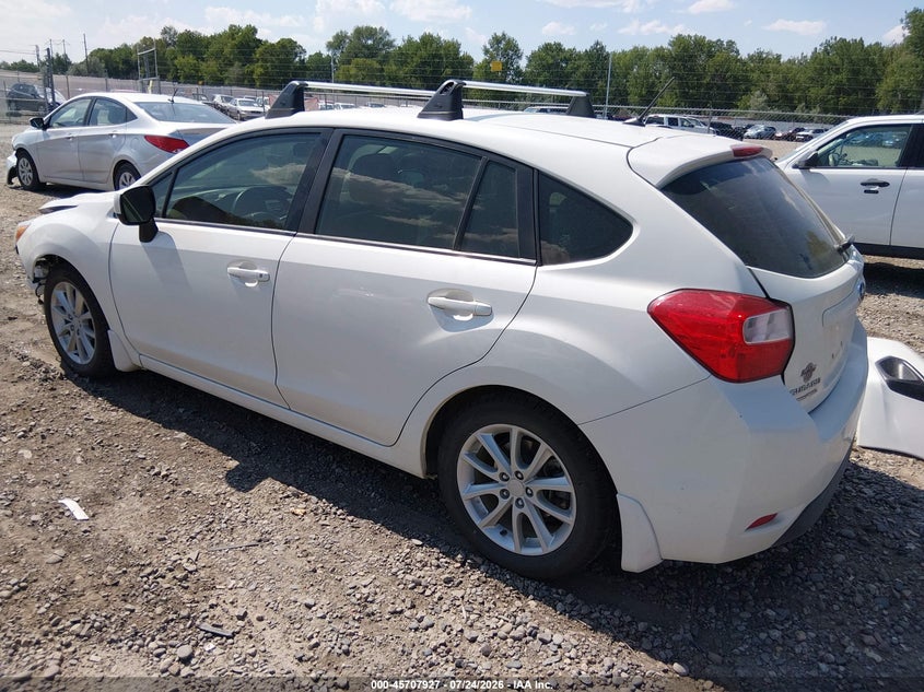 Vin: jf1gpac68e8227158, lot: 46206583, subaru impreza 2.0i premium 20143