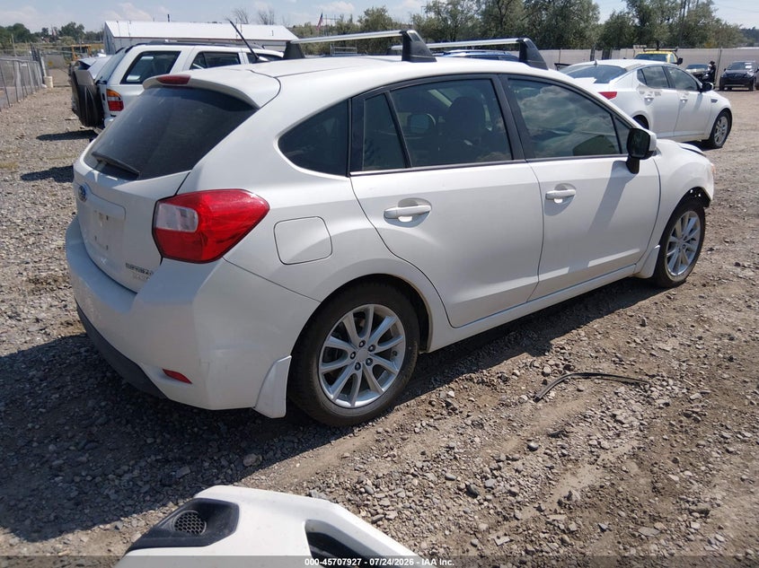 Vin: jf1gpac68e8227158, lot: 46206583, subaru impreza 2.0i premium 20144