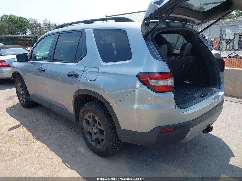 Vin: 5fnyg1h64sb042642, lot: 46206590, honda pilot trailsport 20253