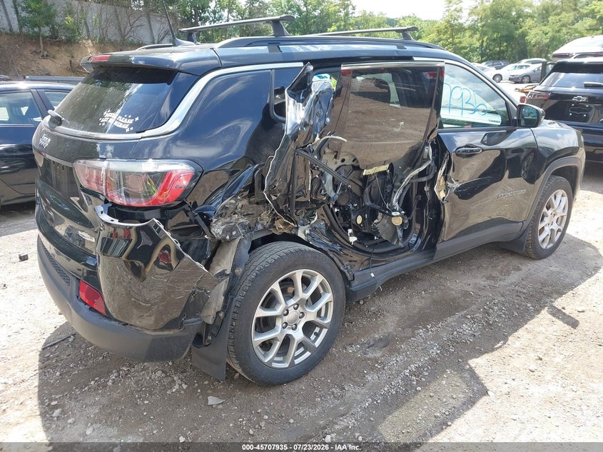 Vin: 3c4njdfb6nt194501, lot: 46206591, jeep compass latitude lux 4x4 20224