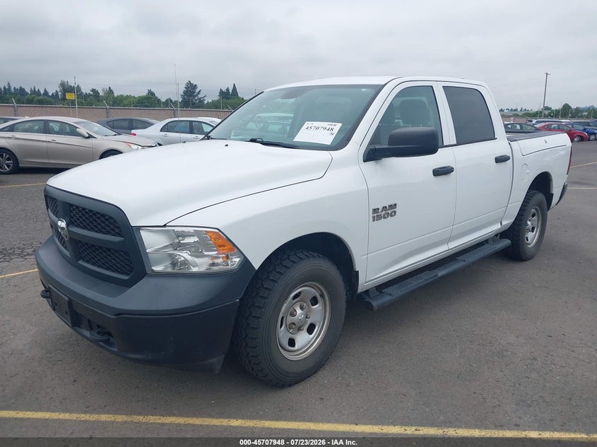 2018 RAM 1500, Обычный износ, IAAI, VIN 1C6RR7KG0JS297266 — фото 2