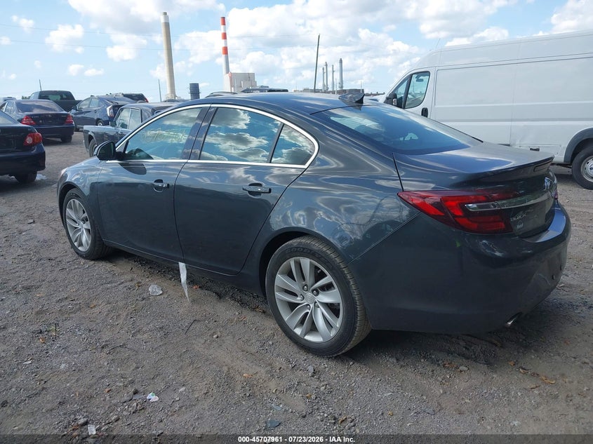 Vin: 2g4gn5ex1f9166203, lot: 46206617, buick regal turbo/e-assist premium i 20153