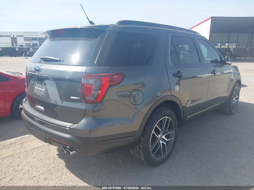 Vin: 1fm5k8gt8jga79565, lot: 46206622, ford explorer sport 20184