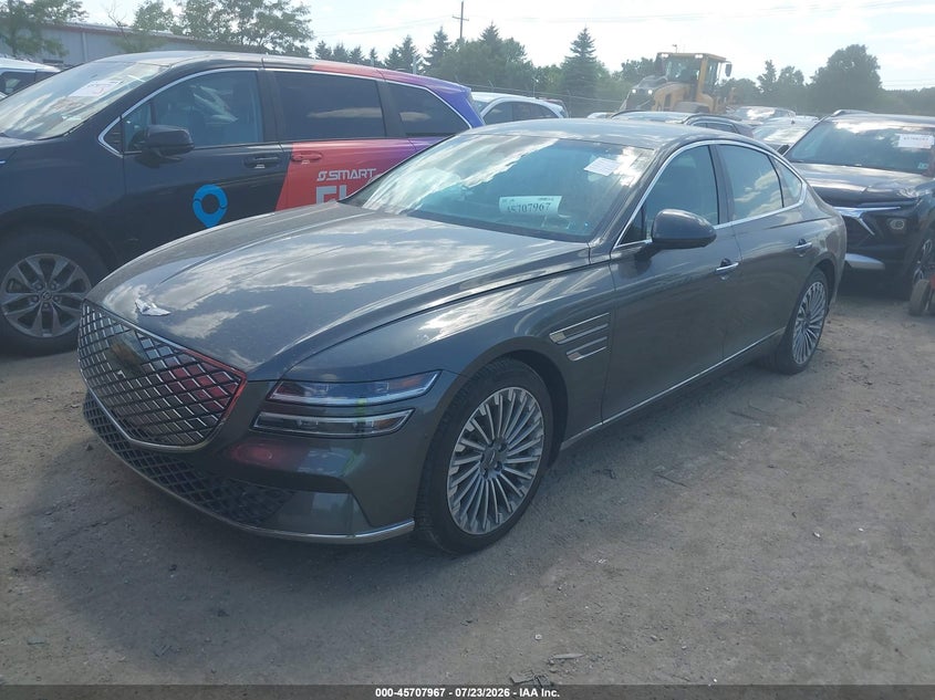 Vin: kmtge4s18pu006338, lot: 46206623, genesis electrified g80 20232
