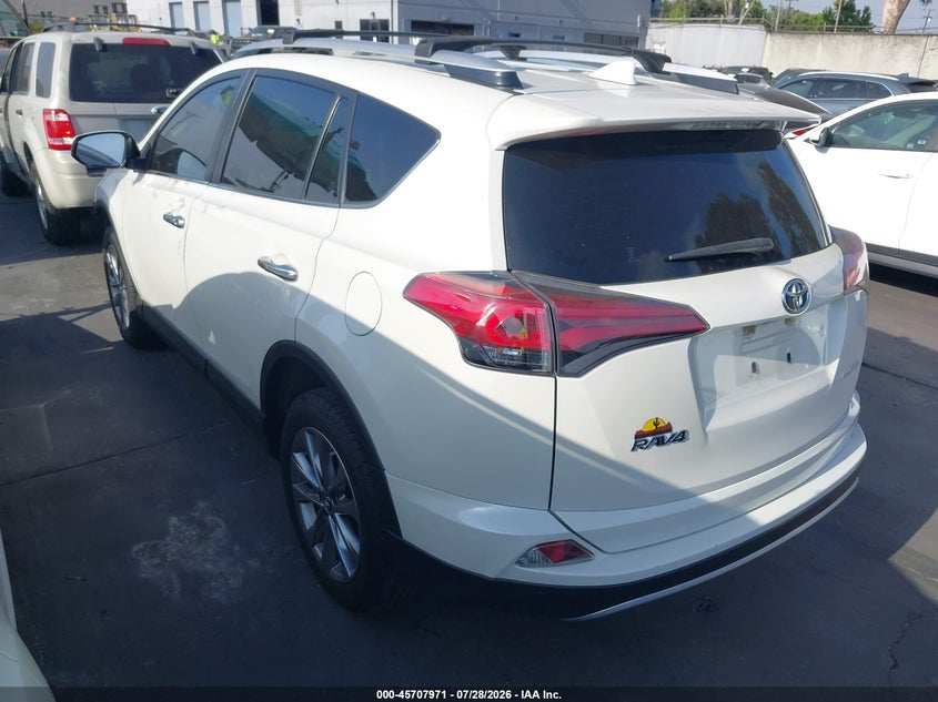 Vin: jtmyfrev9gj081935, lot: 46206627, toyota rav4 limited 20163