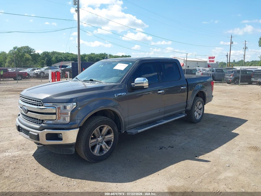 2018 Ford F-150 Lariat 1FTEW1E58JKC11807 photo 1