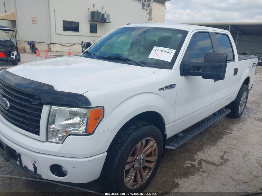 2014 Ford F-150, Обычный износ, IAAI, VIN 1FTFW1CFXEFA27984 — фото 2