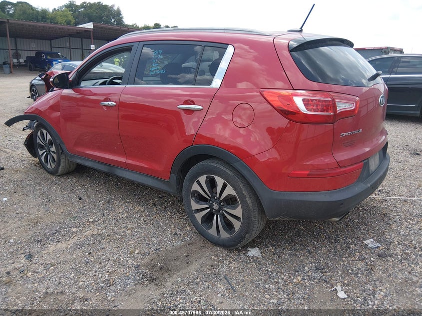 Vin: kndpc3a61b7150428, lot: 46206642, kia sportage sx 20113