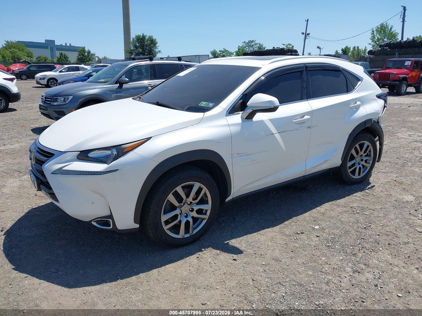 Vin: jtjbarbz4g2069971, lot: 46206652, lexus nx 200t 20162