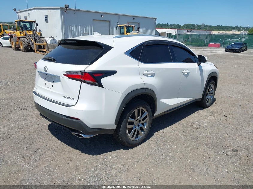 Vin: jtjbarbz4g2069971, lot: 46206652, lexus nx 200t 20164