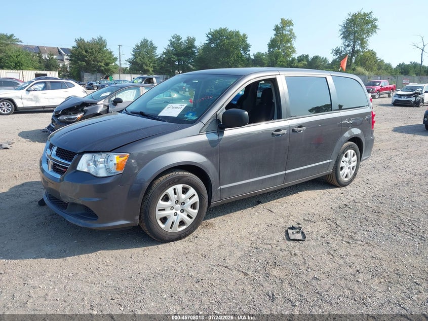 Vin: 2c4rdgbg9kr770429, lot: 46206669, dodge grand caravan se 20192