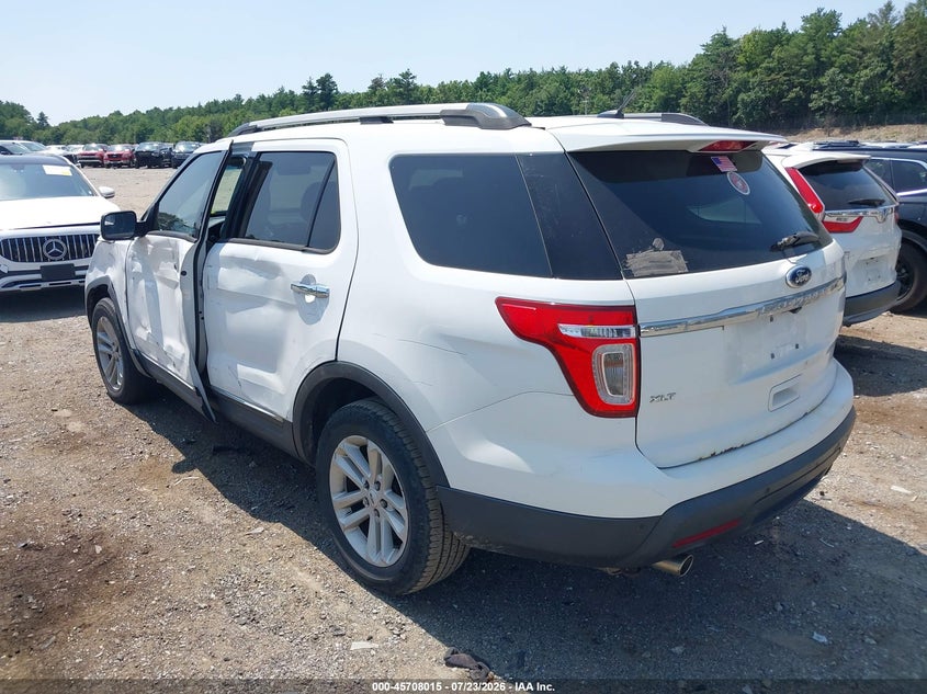 Vin: 1fm5k8d88dgc00566, lot: 46206671, ford explorer xlt 20133
