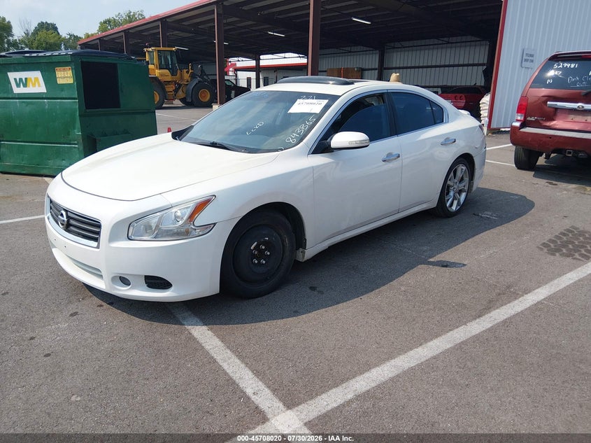 2012 Nissan Maxima, Normal Wear & Tear, IAAI, VIN 1N4AA5AP8CC843365 — photo 2