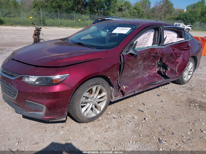 Vin: 1g1ze5st2gf170213, lot: 46206682, chevrolet malibu 1lt 20162