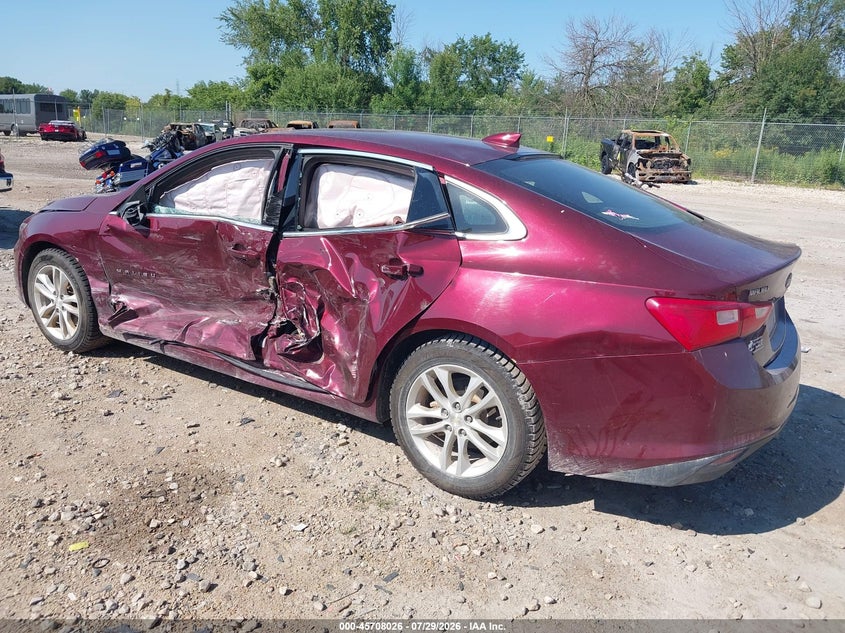 Vin: 1g1ze5st2gf170213, lot: 46206682, chevrolet malibu 1lt 20163