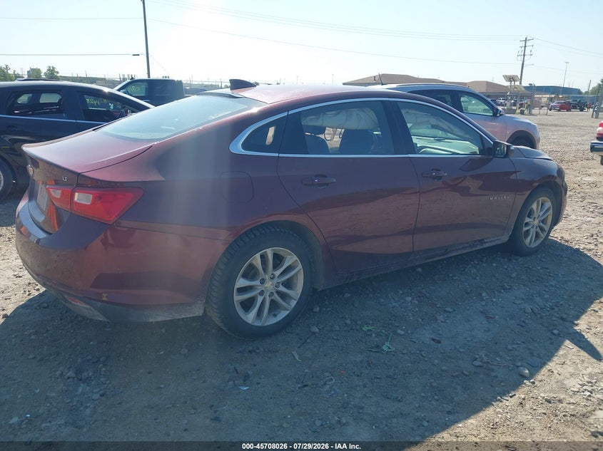 Vin: 1g1ze5st2gf170213, lot: 46206682, chevrolet malibu 1lt 20164
