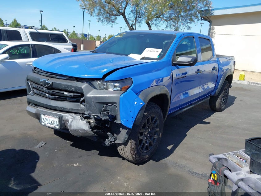 Vin: 1gcpteek6s1187237, lot: 46206694, chevrolet colorado 4wd trail boss 20252
