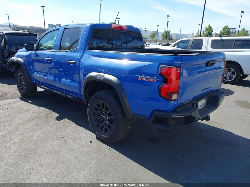 Vin: 1gcpteek6s1187237, lot: 46206694, chevrolet colorado 4wd trail boss 20253