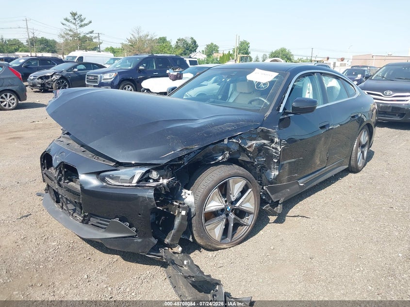 Vin: wby43hd0xsfu40971, lot: 46206710, bmw i4 gran coupe xdrive40 20252