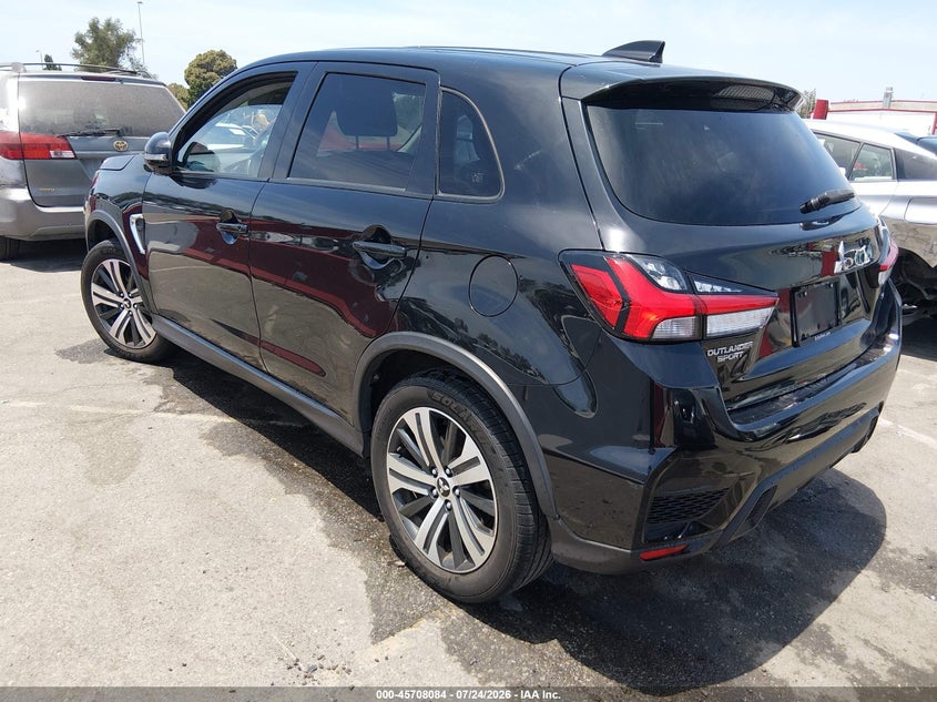 Vin: ja4apvau8mu019418, lot: 46206740, mitsubishi outlander sport 2.0 se 2wd 20213