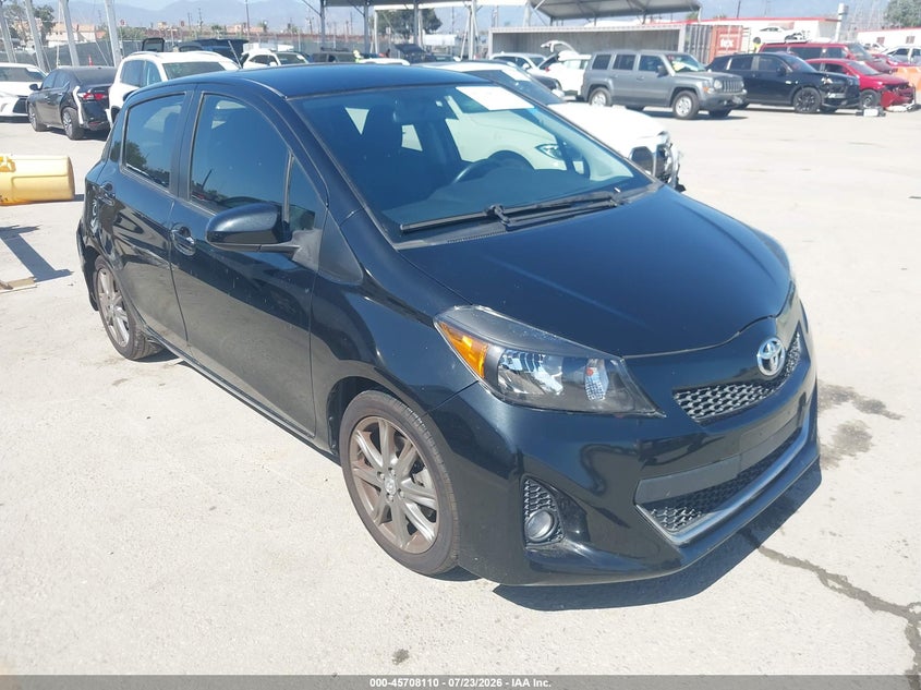 Vin: jtdktud3xdd560666, lot: 46206766, toyota yaris se 2013 img_1