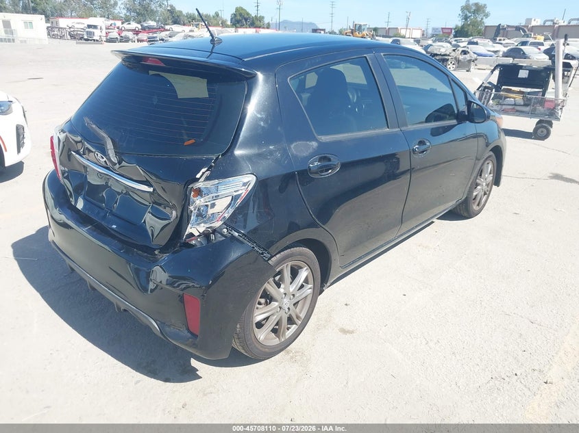 Vin: jtdktud3xdd560666, lot: 46206766, toyota yaris se 20134