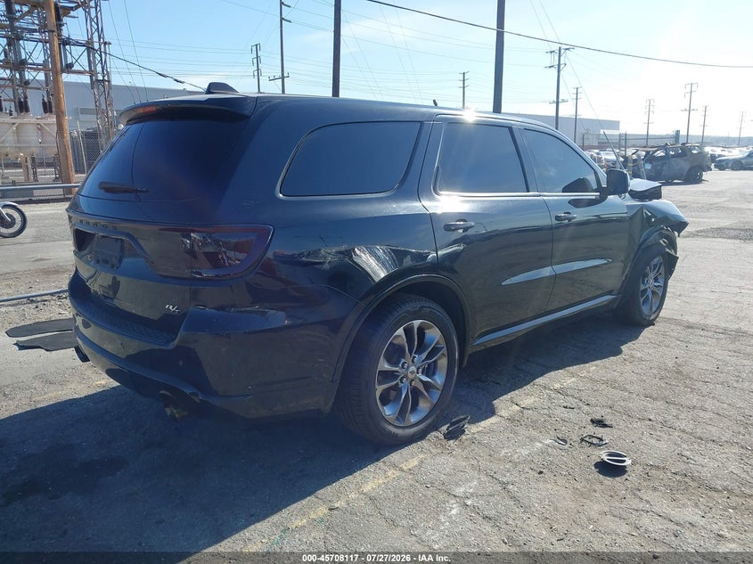Vin: 1c4sdhct0kc681523, lot: 46206773, dodge durango r/t rwd 20194