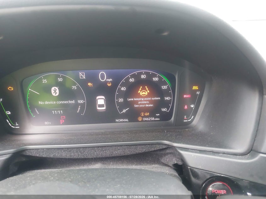2024 HONDA ACCORD HYBRID auction photo 7